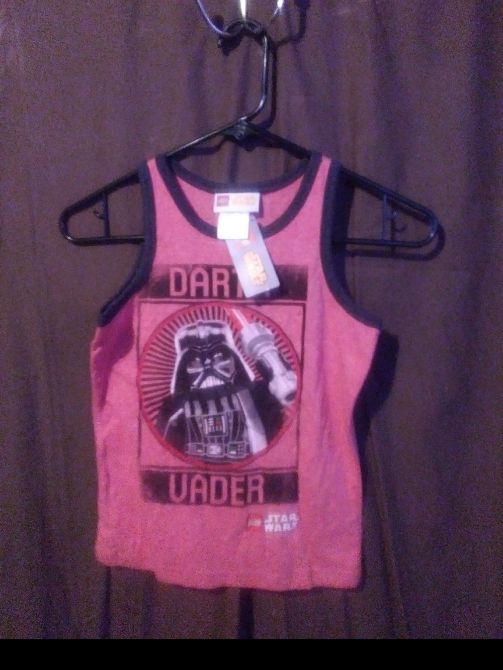 Lego Star Wars Darth Vader Tank Top